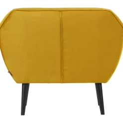 Clearance WOOOD Rocco fauteuil velvet Oker
