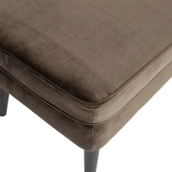 Hot WOOOD Rocco hocker velvet Warm groen