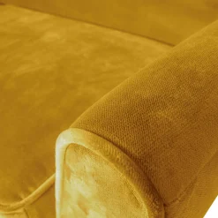 Best WOOOD Rocco xl bank 230 cm velvet Oker