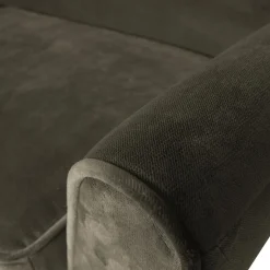 Sale WOOOD Rocco xl bank 230 cm velvet warm Groen