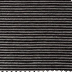 WOOOD Rodeo bank 3-zits streep zwart/grijs