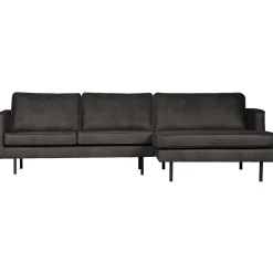 Sale WOOOD Rodeo chaise longue rechts ecoleer Zwart