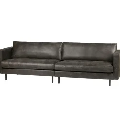 Discount WOOOD Rodeo classic bank 3-zits ecoleer Zwart