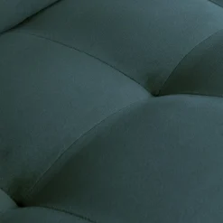 Discount WOOOD Rodeo classic fauteuil velvet Groenblauw