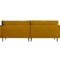 Clearance WOOOD Rodeo classic 3-zits bank velvet Oker