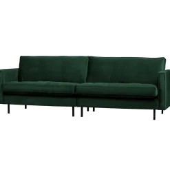 Hot WOOOD Rodeo classic 3-zits bank velvet Bosgroen