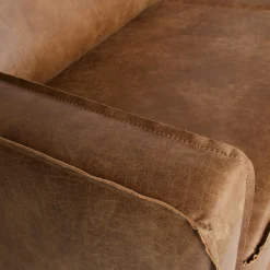 WOOOD Rodeo daybed links ecoleer Cognac