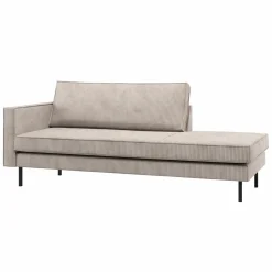 Outlet WOOOD Rodeo daybed links ribstof Ecru