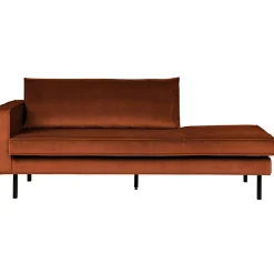 Outlet WOOOD Rodeo daybed links velvet Roest