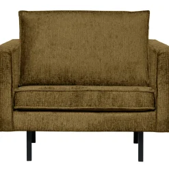 WOOOD Rodeo fauteuil structure velvet Brass
