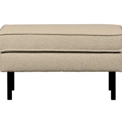 New WOOOD Rodeo hocker op poten bouclé Beige