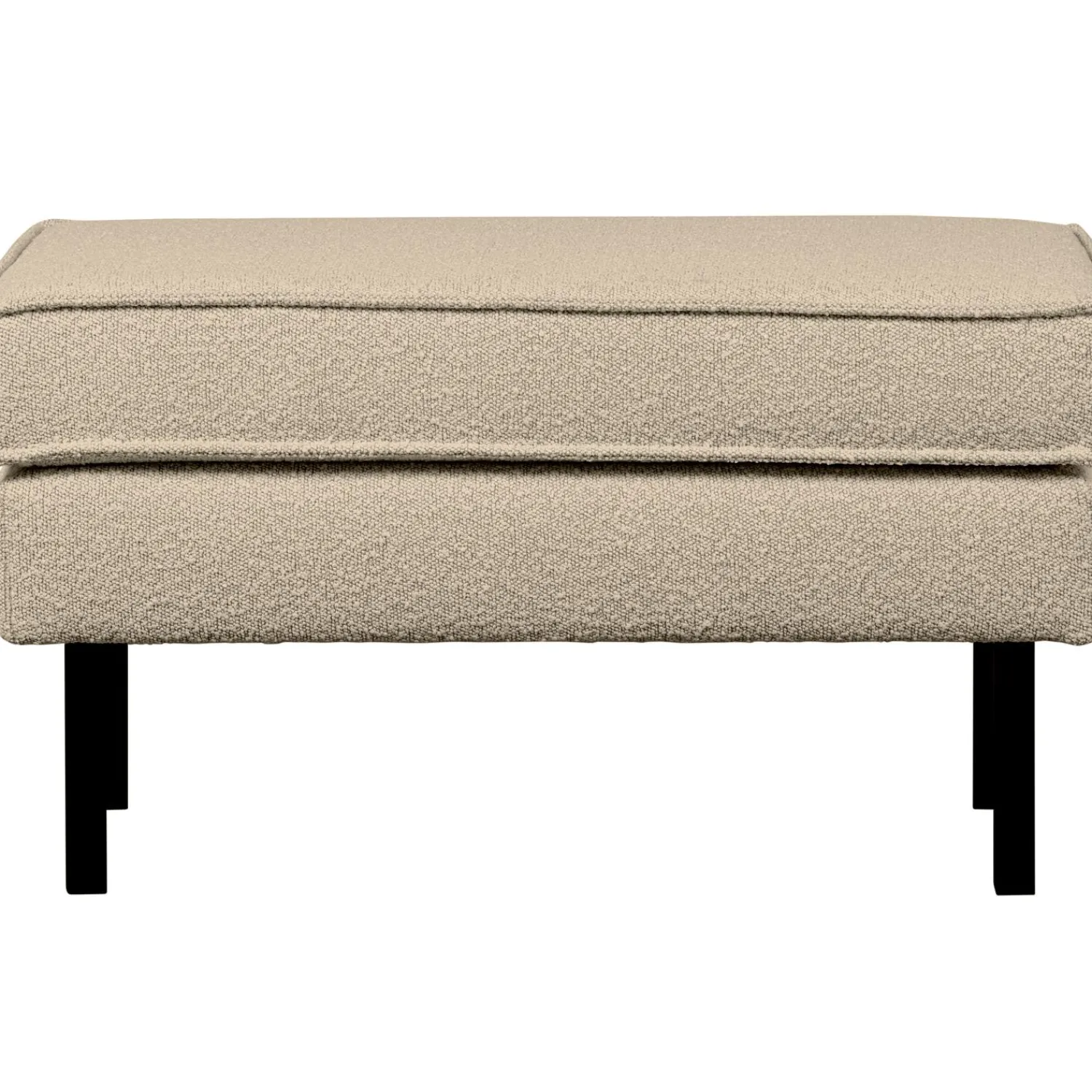 New WOOOD Rodeo hocker op poten bouclé Beige