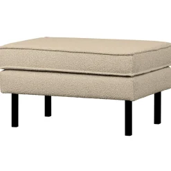 New WOOOD Rodeo hocker op poten bouclé Beige