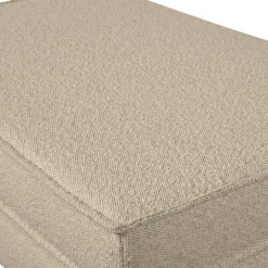 New WOOOD Rodeo hocker op poten bouclé Beige