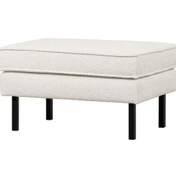 New WOOOD Rodeo hocker op poten bouclé Naturel