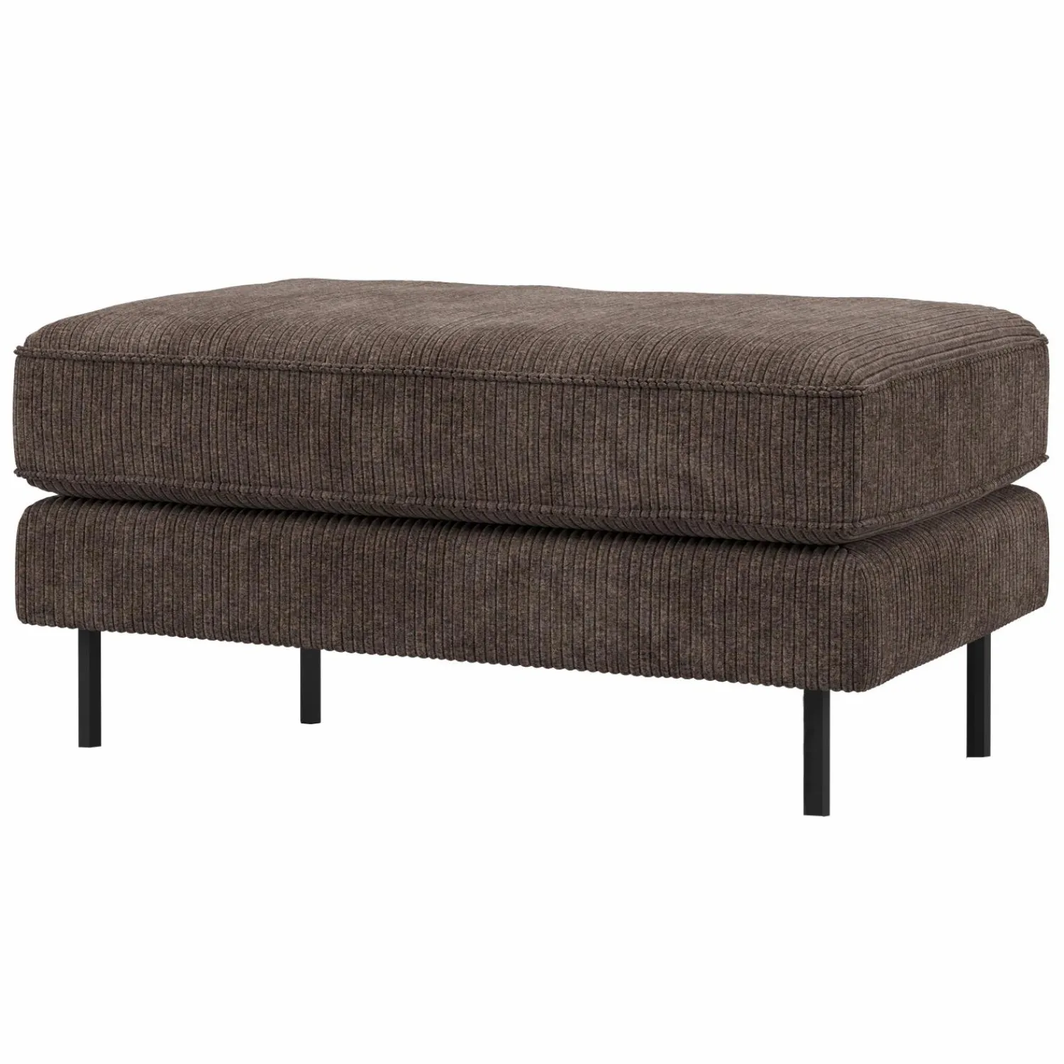 Online WOOOD Rodeo hocker op poten ribstof Bruin