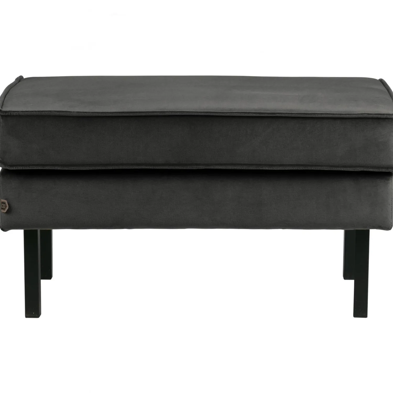 Sale WOOOD Rodeo hocker op poten velvet Antraciet