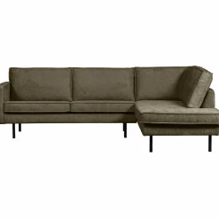 New WOOOD Rodeo hoekbank rechts structure velvet Bonsai