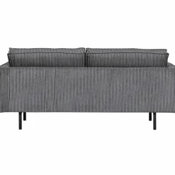 Clearance WOOOD Rodeo 2,5-zits bank streep zwart/grijs