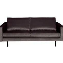 Clearance WOOOD Rodeo 2,5-zits bank velvet Antraciet