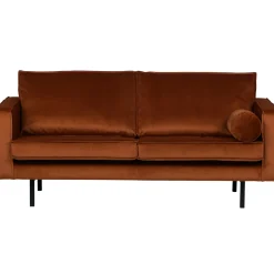 WOOOD Rodeo 2,5-zits bank velvet Roest