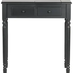 WOOOD Romy hal/kaptafel hout zwart