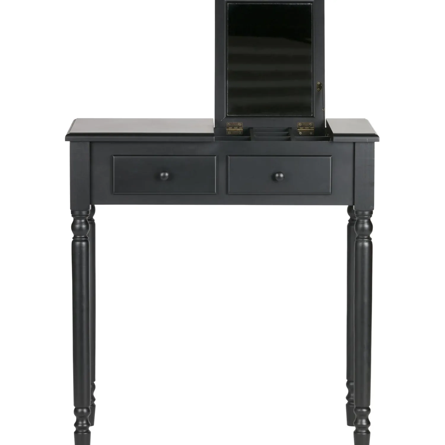 WOOOD Romy hal/kaptafel hout zwart