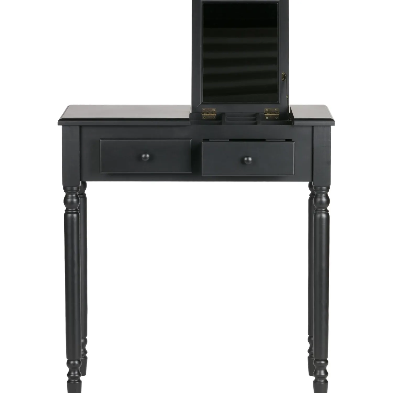 WOOOD Romy hal/kaptafel hout zwart