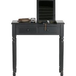 WOOOD Romy hal/kaptafel hout zwart