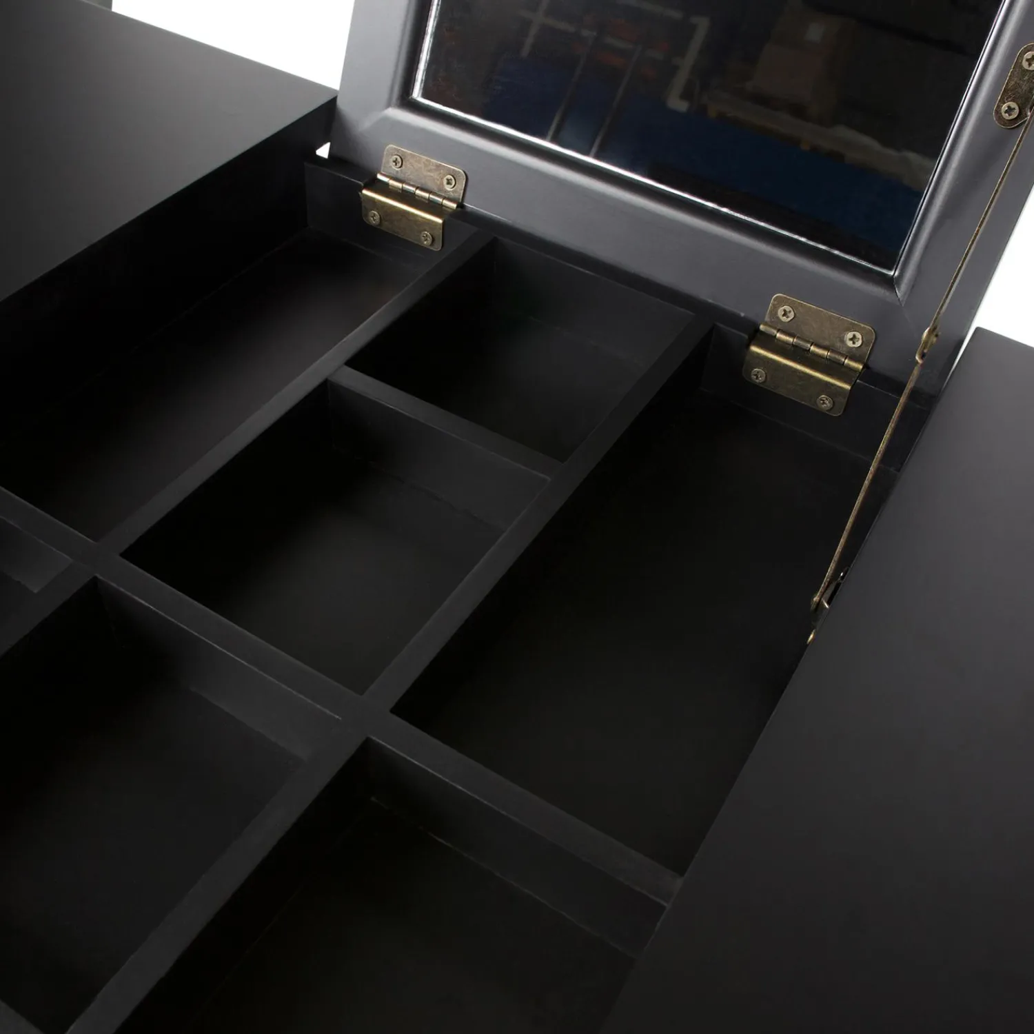 WOOOD Romy hal/kaptafel hout zwart