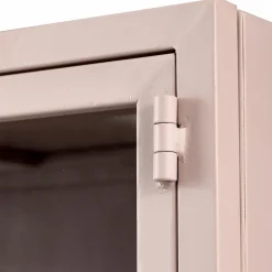 WOOOD Ronja vitrinekast XL metaal soft pink Roze