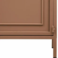 New WOOOD Ronja vitrinekast XL metaal military brown Militair bruin