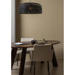 Best WOOOD Roundly eettafel/bureau mango hout walnoot 160x110