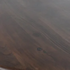 Best WOOOD Roundly eettafel/bureau mango hout walnoot 160x110