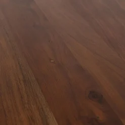 Discount WOOOD Roundly eettafel/bureau mango hout walnoot 200x100