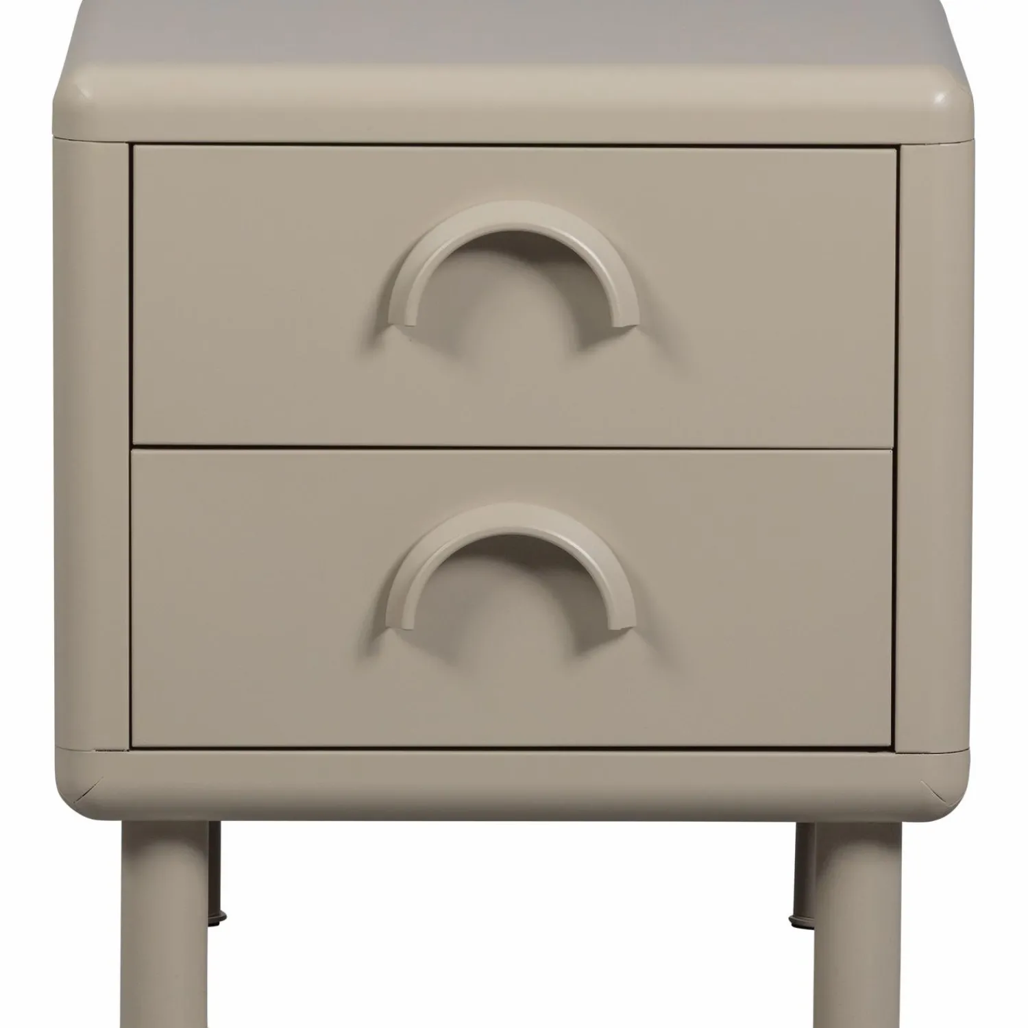 Sale WOOOD Rune ladekast/nachtkastje 2 lades metaal zand