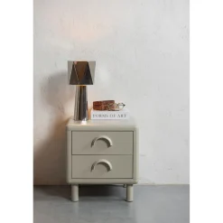 Sale WOOOD Rune ladekast/nachtkastje 2 lades metaal zand