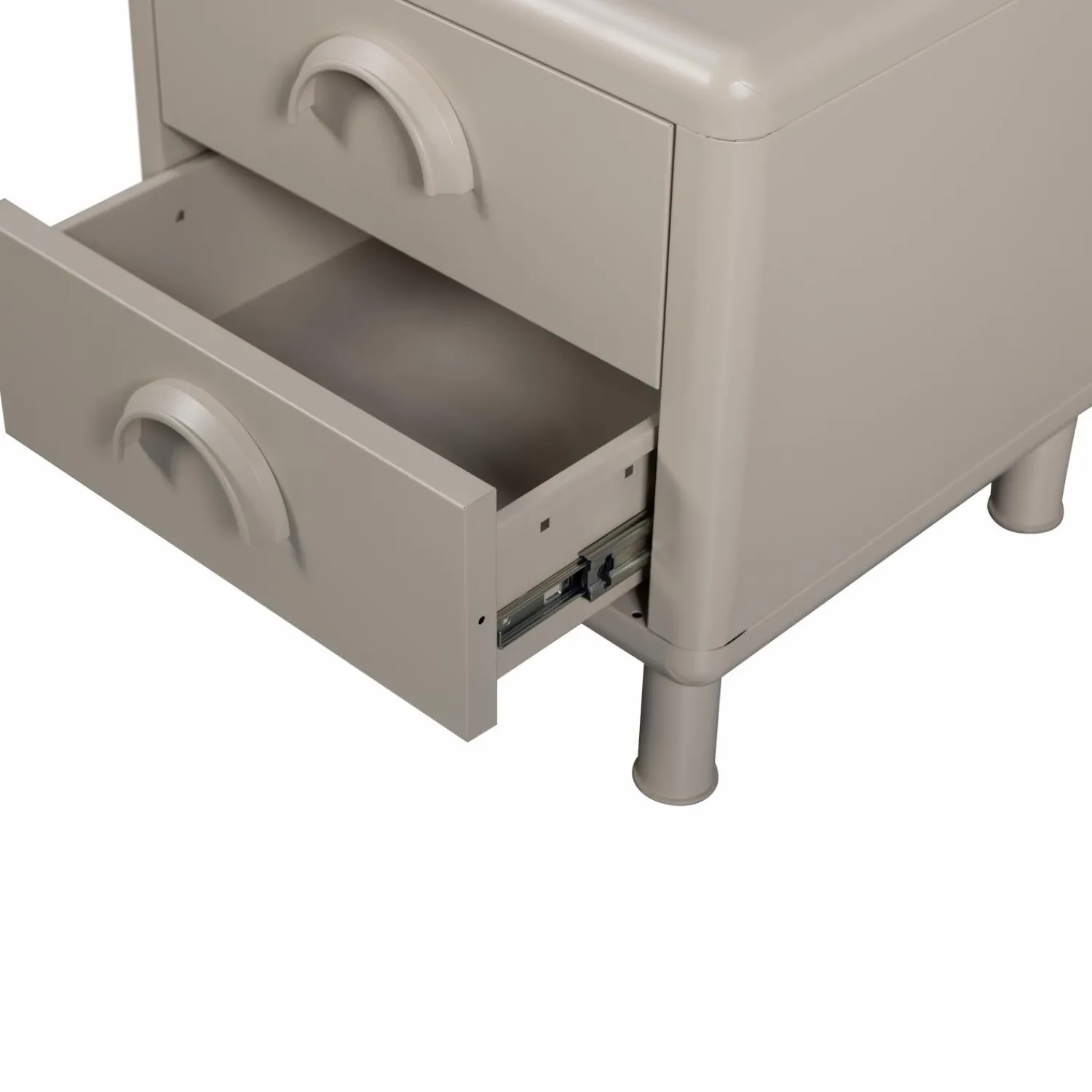 Sale WOOOD Rune ladekast/nachtkastje 2 lades metaal zand