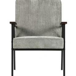 Clearance WOOOD Sally fauteuil verweerd groen