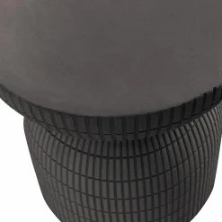 Online WOOOD Samson bijzettafel fiber clay 44xø37 cm Coffee