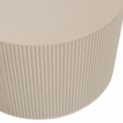 Clearance WOOOD Sanne bijzettafel rond Antiek beige