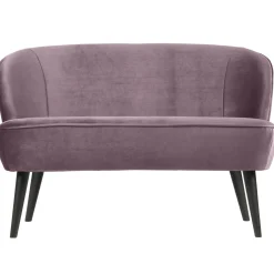 WOOOD Sara bankje velvet Warm lila