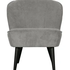 Discount WOOOD Sara fauteuil ribstof verweerd groen