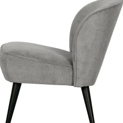 Discount WOOOD Sara fauteuil ribstof verweerd groen