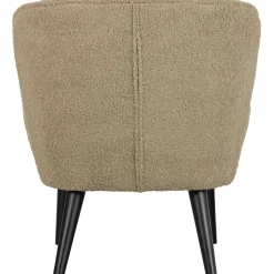 Clearance WOOOD Sara fauteuil teddy zand