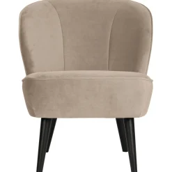 WOOOD Sara fauteuil velvet Khaki