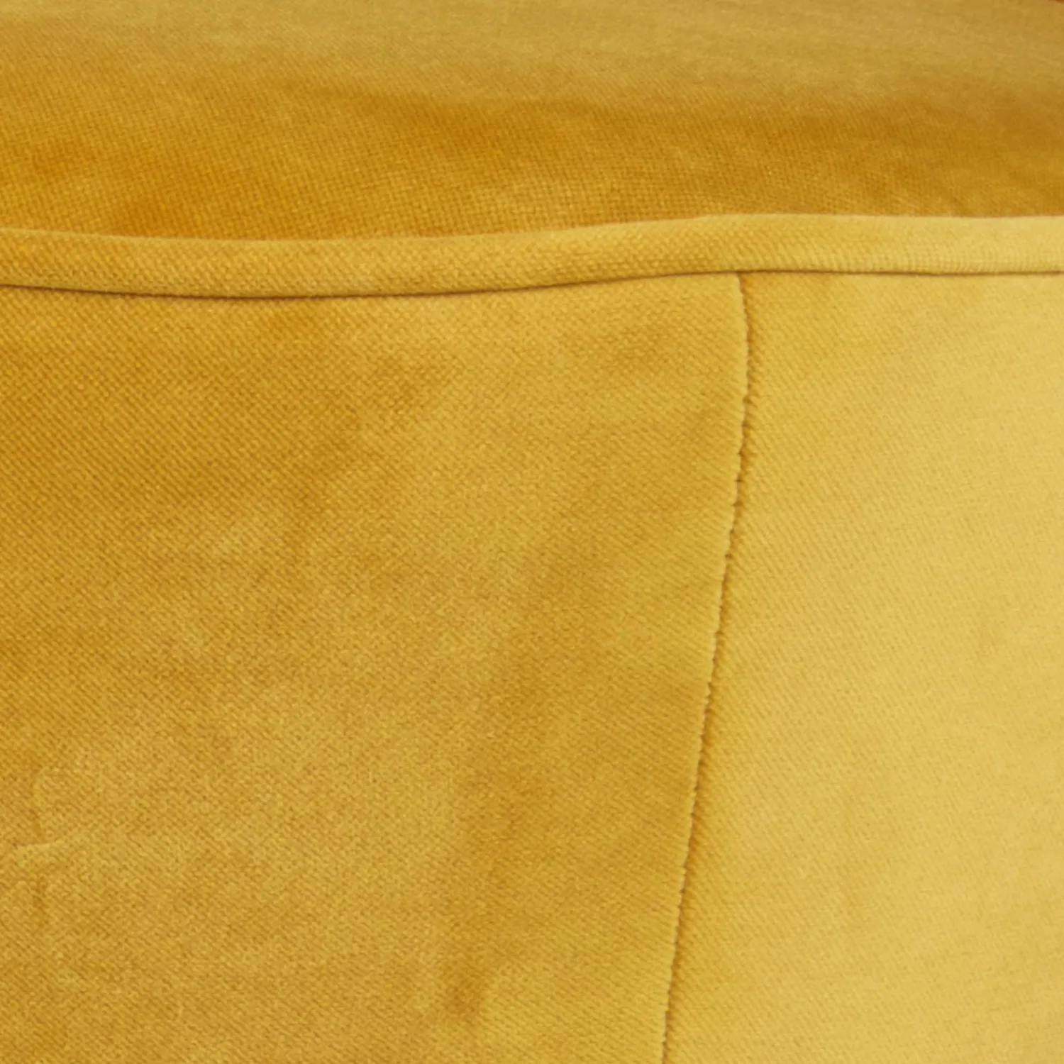 New WOOOD Sara fauteuil velvet Oker