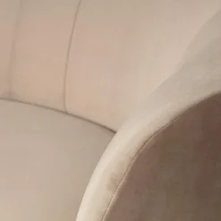 Discount WOOOD Sara lounge fauteuil rechts velvet Khaki