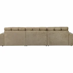 Sale WOOOD Second Date chaise longue links structure velvet Wheatfield