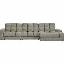 Online WOOOD Second Date chaise longue rechts structure velvet Frost
